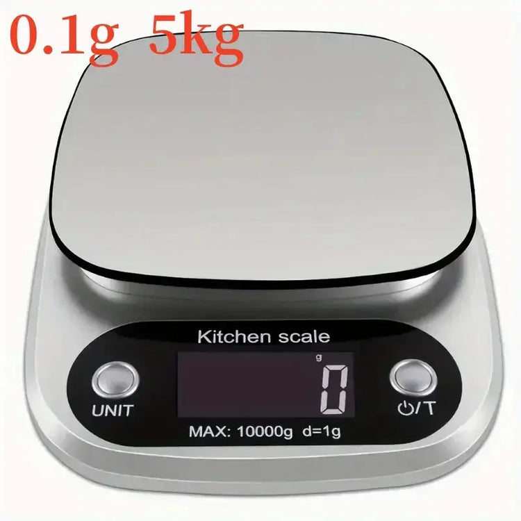 1pc Accurate Digital Kitchen Scale for Cooking and Baking - 22lb Capacity in Grams and Ounces Perfect for Coffee Meat and More - HASHTAG