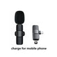 Wireless Lavalier Microphone Portable Audio Video Recording Mini Mic For I Phone Android Long Battery Life Live Broadcast Gaming HASHTAG