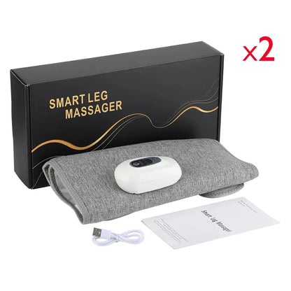 Eletric 360° Air Pressure Calf Massager Portable Leg Massage Airbag Compresstion Relax Foot Calf Muscle Blood Circulation - HASHTAG