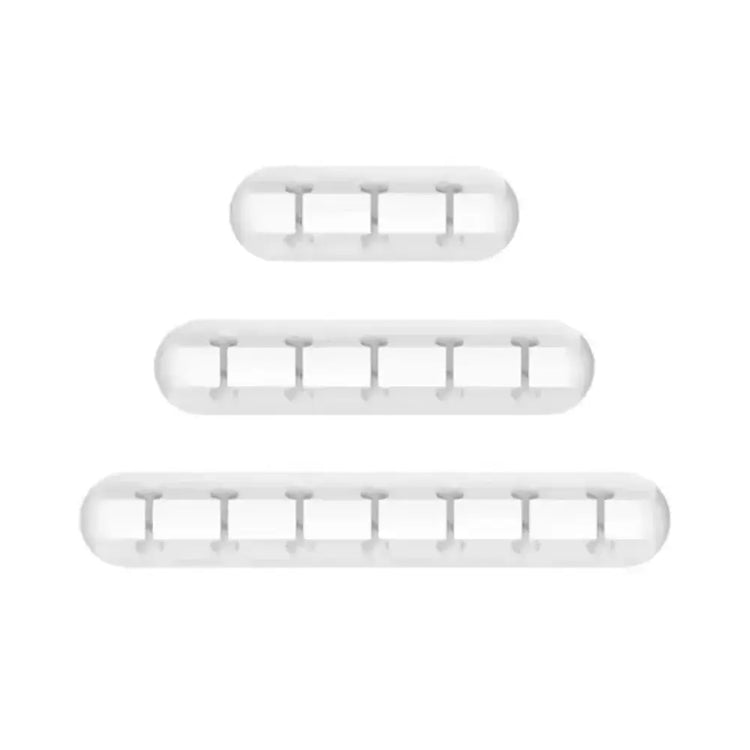 Cable Cord Wire Organizer Silicone USB Cable Winder Management Clips Self Adhesive for Mouse Keyboard Headset For iPhone Huawei HASHTAG