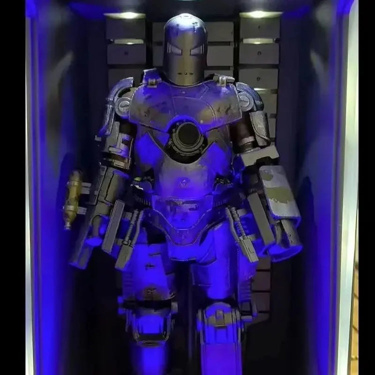 Marvel Iron Man Mk1-7 Mark Hall Action Figure Avengers Tony Of Armor Set Of 1-7 Stark Legends Original Zd Modeldoll Toys Gift - HASHTAG