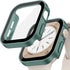 Tempered Glass+Cover for Apple Watch 11 10 9 8 7 46Mm 42Mm PC Bumper Screen Protector Case Iwatch Series 7 6 5 4 SE3 44 40 45Mm