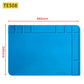 Silicone Soldering Mat Pad Desk Platform  for Welding Station Iron Phone PC  Repair Magnetic Heat Insulation No Lead S-160
