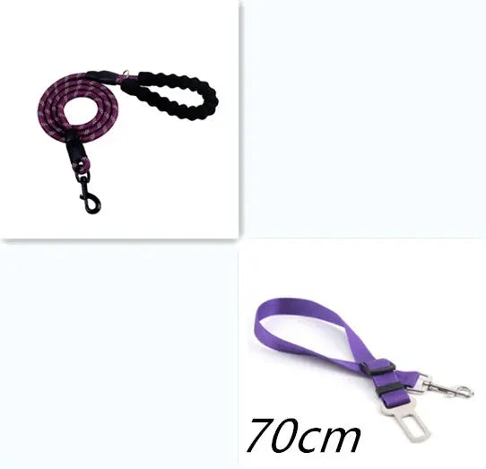 Guinzaglio riflettente per cani, guinzaglio in nylon per cani di piccola - My Hashtag Shop