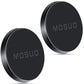 Supporto magnetico per cellulare per auto, (2 pezzi) Magnete per auto Telefono cellulare 4 piastre in metallo Supporto magnetico per auto universale per iPhone Samsung Huawei GPS (nero) - My Hashtag Shop
