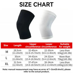 1Pcs Basketball Sports Knee Pads Unisex Elastic Knitted  Compression Leg Warmers for Outdoor Running Cycling Mountaineering HASHTAG