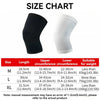 1Pcs Basketball Sports Knee Pads Unisex Elastic Knitted  Compression Leg Warmers for Outdoor Running Cycling Mountaineering HASHTAG