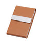 Multifunction Stainless Steel Cigarette Case PU Cigar Storage Box Tobacco Holder 1 PC Card Cases Smoking Accessories - HASHTAG