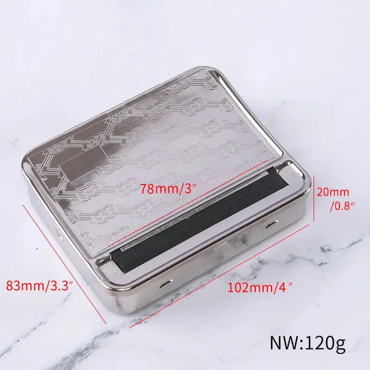 Durable Tobacco Box 70/78/110mm Paper Rolling Machine Semi Automatic Cigarette Maker for Storing Lighter Smoking Pipe Accessory - HASHTAG