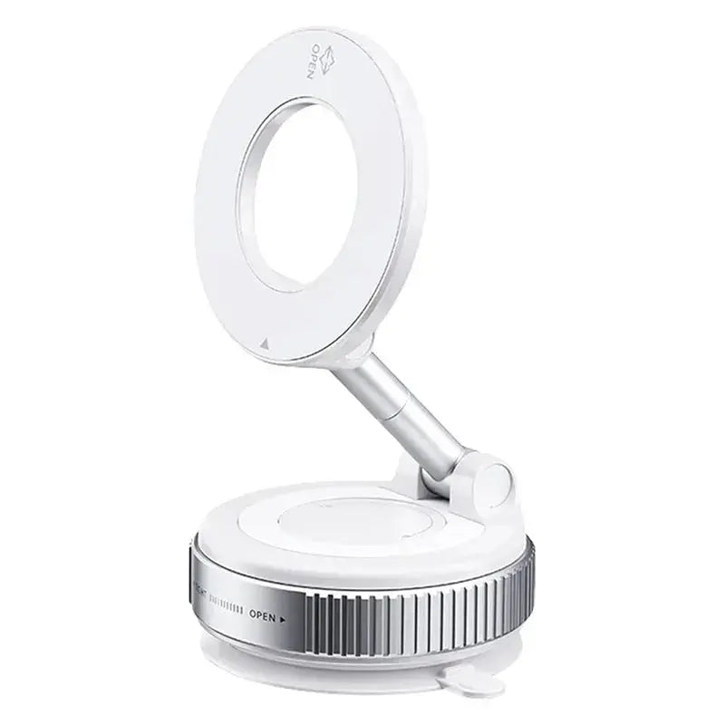 New foldable vacuum adsorption magnetic car phone holder 2025 suction cup dedicated navigation phone holder HASHTAG