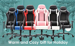 Recliner Executive Chair Ergonomic Gaming Chair Home Office Desk Chair With Wheels High Back Computer Chair With Lift Armrest, Lumbar Support, Headrest HASHTAG