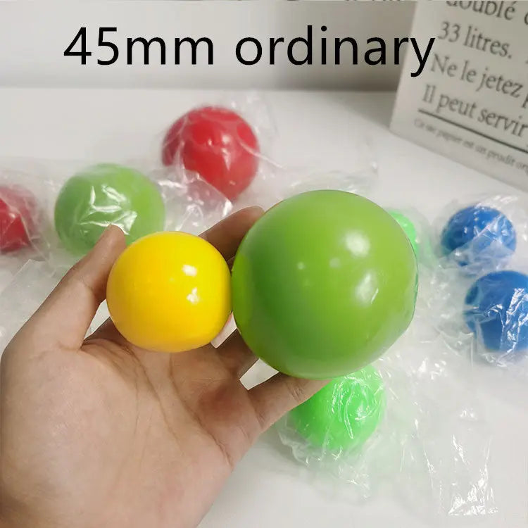 Stick Wall Ball Stress Relief Toys Sticky Squash Ball AliExpress