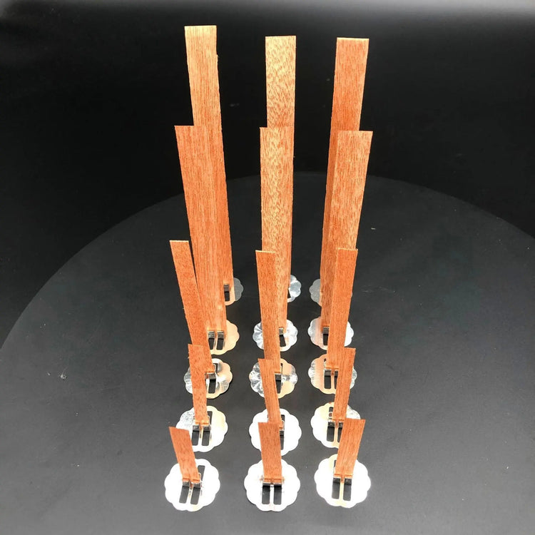 Wooden Wax Core Wick Jar Wax Soybean Wood Chips - HASHTAG