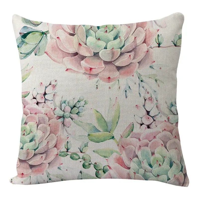 Luxurious comfort cushion, with floral design Liebe - Making Life Easier