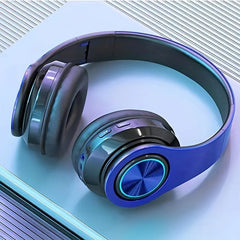 39 Luminous Wireless Headphones with Plug-in,