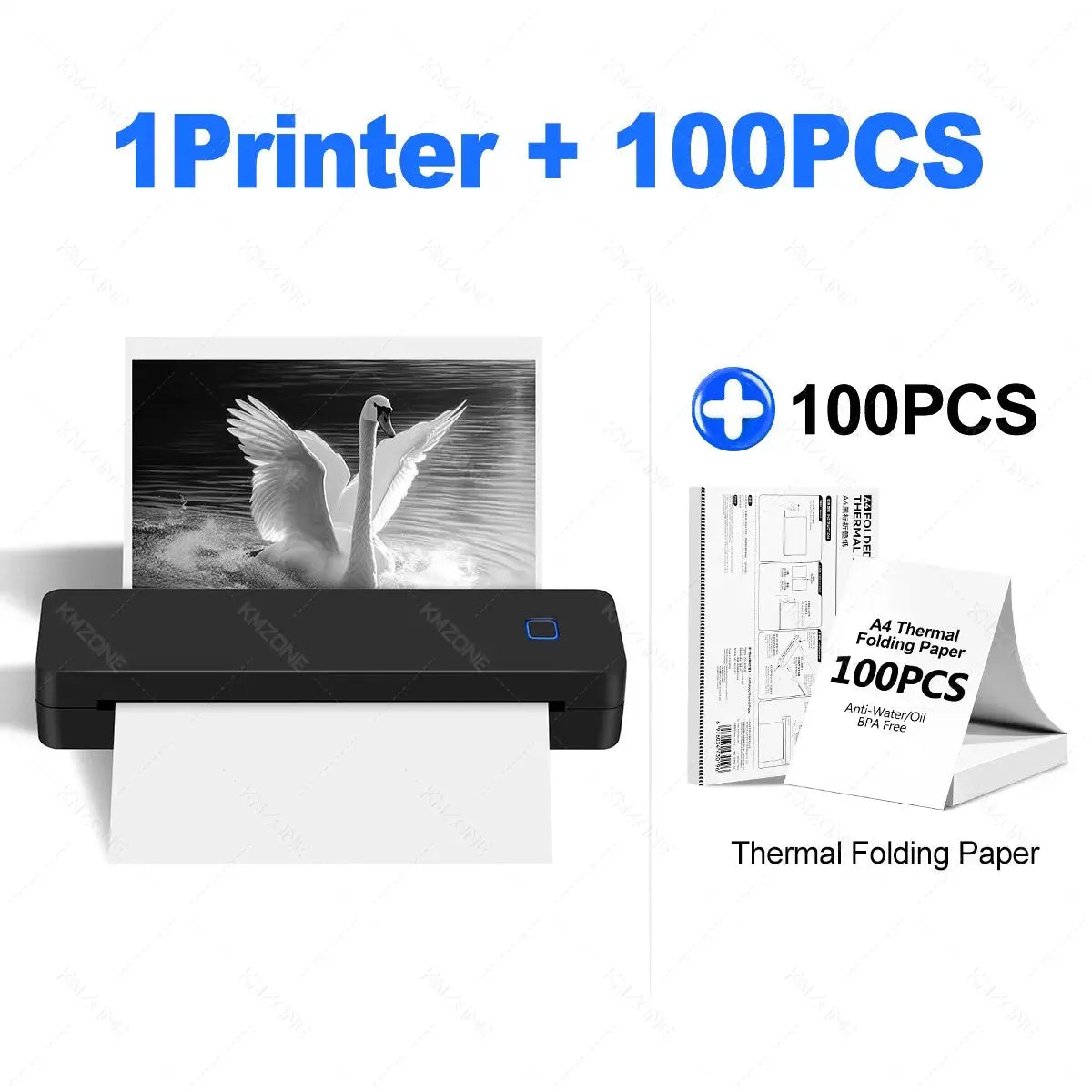 Stampante termica Bluetooth A4 che supporta i formati 2"/3"/4"/A4 - My Hashtag Shop