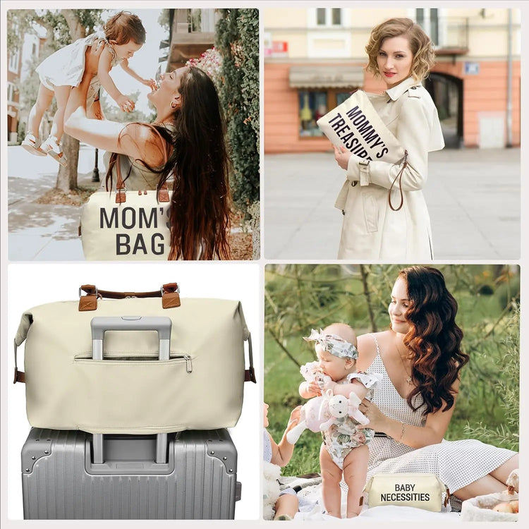 Diaper Bag Tote, Mom&