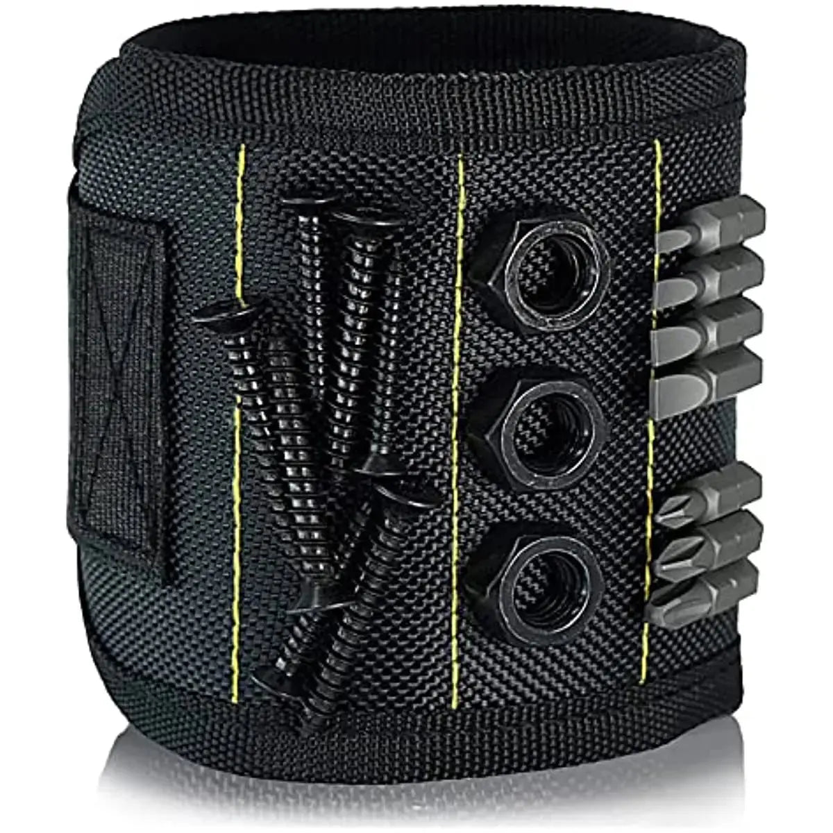 Magnetic Wristband for Holding Screws,Nails，Drilling Bits,Wrist Tool Holder Belts with Strong Magnets,Cool Gadgets for Men, wome - HASHTAG