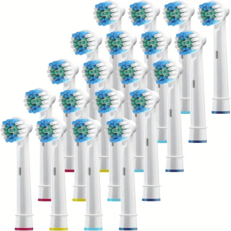 4/12/16/20 Pcs Replacement Toothbrush Heads Compatible with Oral-B Braun Professional Electric Toothbrush Heads Brush Heads - HASHTAG