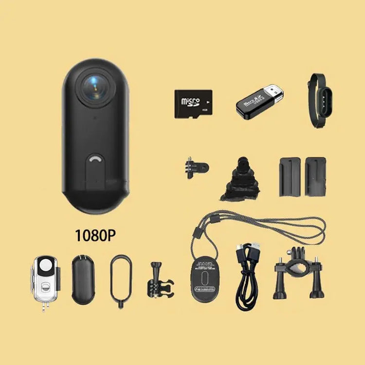 Outdoor Sports Camera In Helmet Motorcycle Bike Sport Mini Filming Bicycle Action 4K Professional Body Cam And Video Cameras - HASHTAG