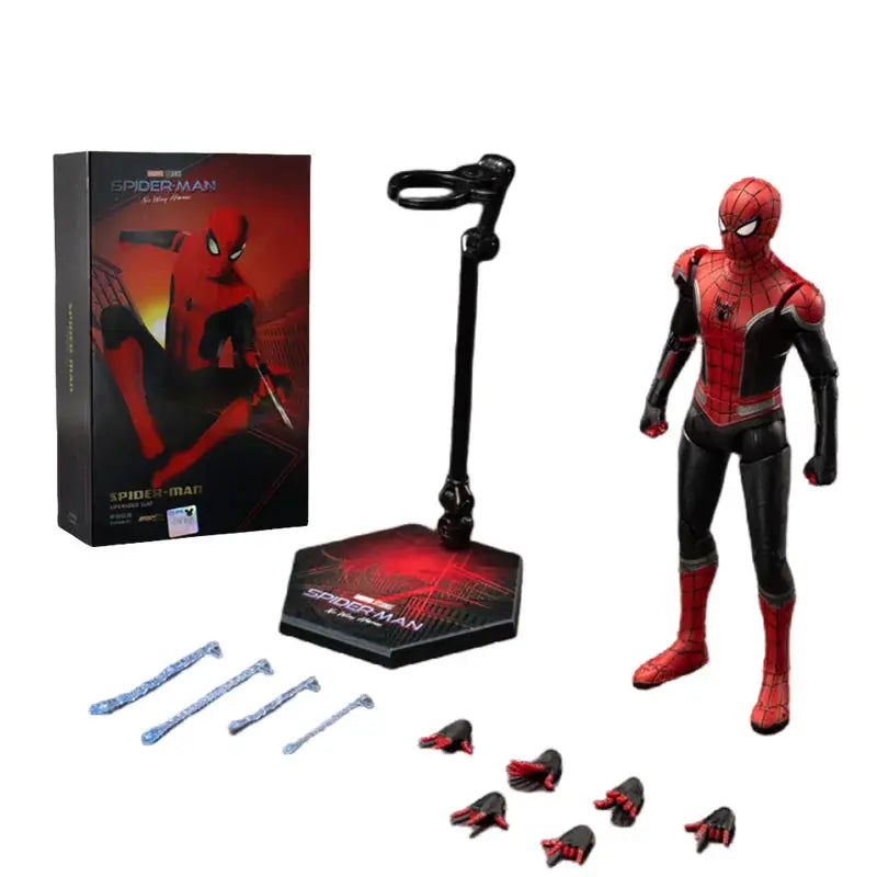 ZD Toy Marvel legends Spider Man PS4 Peter Parker Gold Black Red Action Figure Model Toys Desktop Decoration Birthday Gifts - HASHTAG