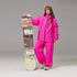 Unisex Windproof And Waterproof Loose-fitting Fashionable Ski Suit Set HASHTAG