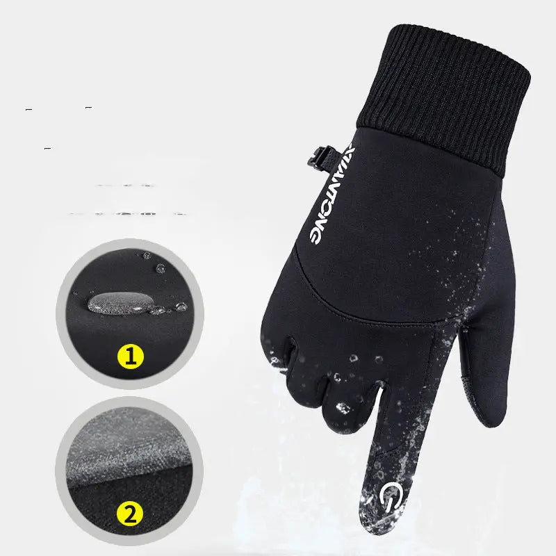 Gloves Cadere And Winter Elastic Touch Screen To Keep Warm AliExpress