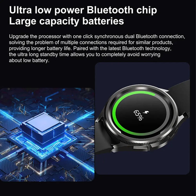 New Bluetooth Call Fashion Smart Watch 6 Classic Men&