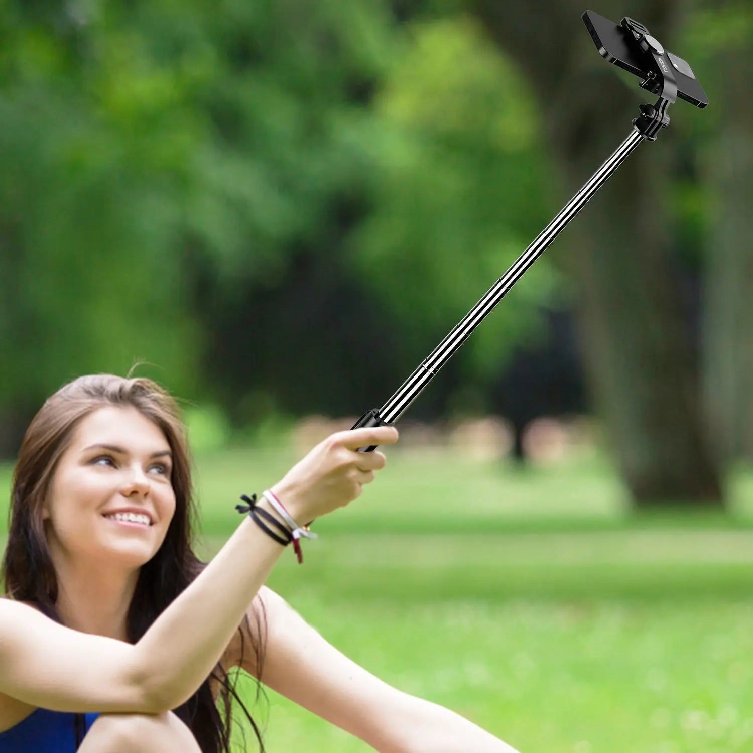 Treppiede per selfie stick da 101,6 cm, supporto per selfie stick estensibile - My Hashtag Shop