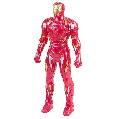 17 Cm Children Toys Marvel Anime Figures Spiderman Hulk Action Figure Iron Man Cartoon Kids Toy Christmas Gift Glow Doll Hobbies - HASHTAG