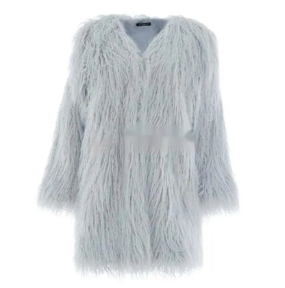 New Haining Fur Coat Mid-length Style HASHTAG