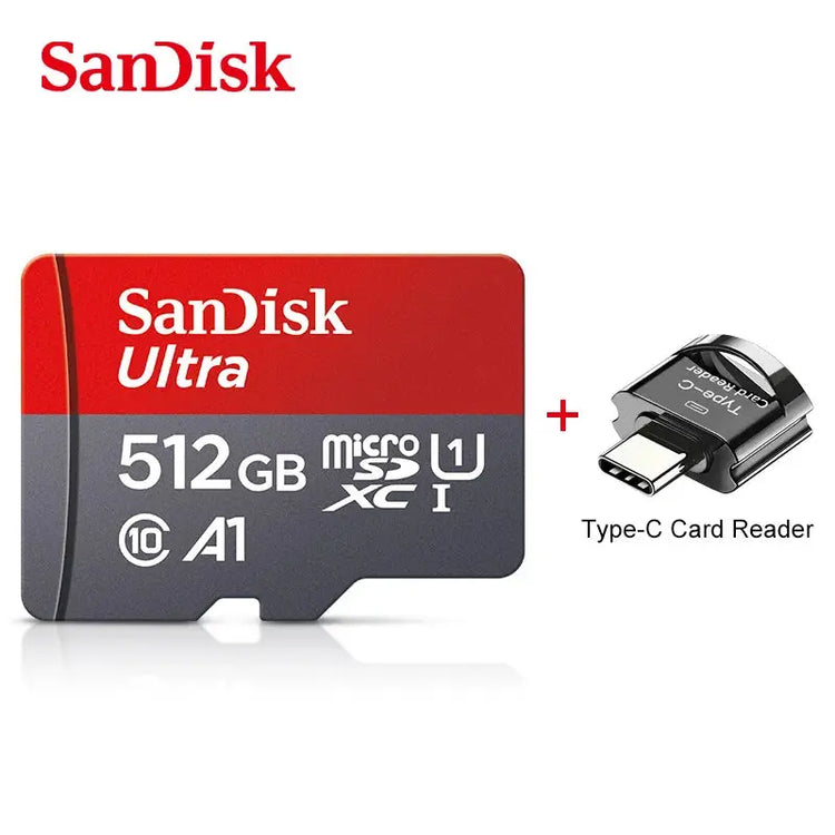 100% Original SanDisk Micro tf SD Card Class 10 TF Card 32GB 64GB 128GB Memory Card for Phone Tablet Flash Card HASHTAG