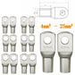 20PCS 4-25Mm Assortment Tinned Copper Lugs Ring Crimp Terminals Battery Wire Welding Cable Connectors Kit