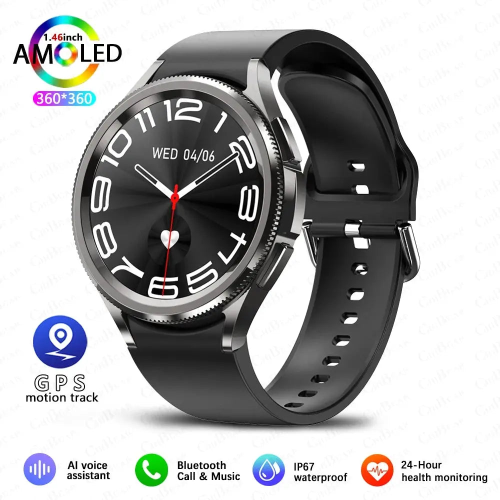 New Bluetooth Call Fashion Smart Watch 6 Classic Men&