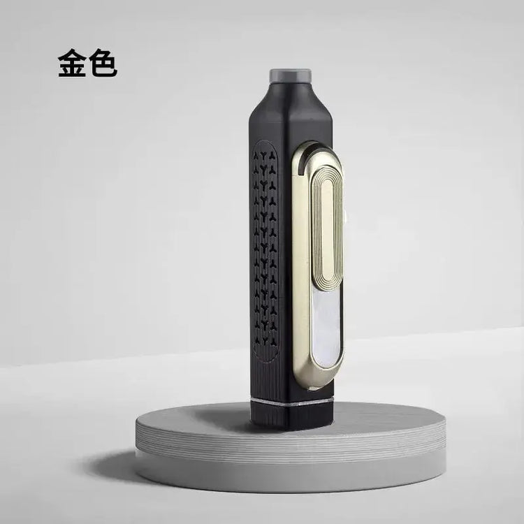 Car Travel Does Not Shed Ash Smoking Artifact Environmentally Friendly Portable Mini Ashtray with USB Rechargeable Lighter - HASHTAG