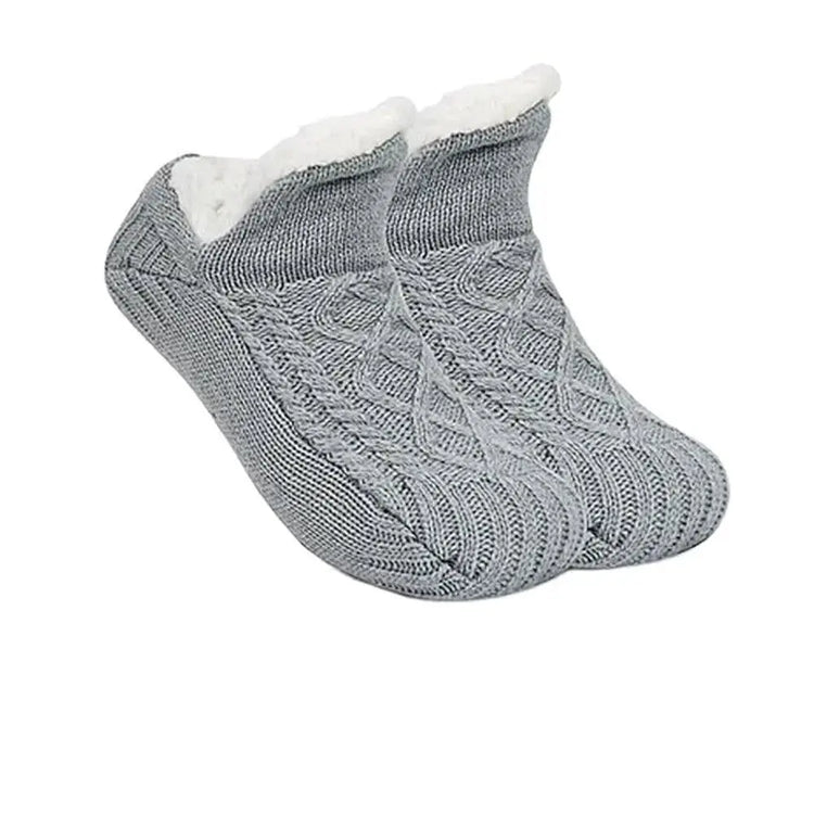 Super Warm Winter Non-slip Floor Socks Women Men Snow Socks Sleep Carpet Socks Slippers Socks Women Velvet Boot Unsiex Home Wear - HASHTAG