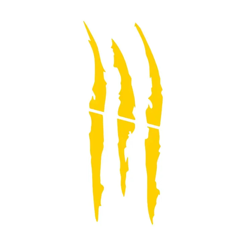 Motorcycle Car Sticker Universal Monster Claw Scratched Stripe Decal Marker Reflective Waterproof Moto Decoration Accessories