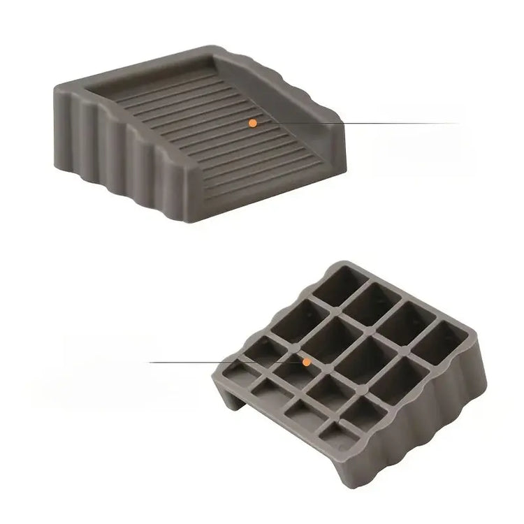 TPR Door Stop Wedge Safety Stopper Reusable Shock Absorbent Home Office Anti-Folder Hand Door Bottom Stopper Anti-collision Stop - HASHTAG