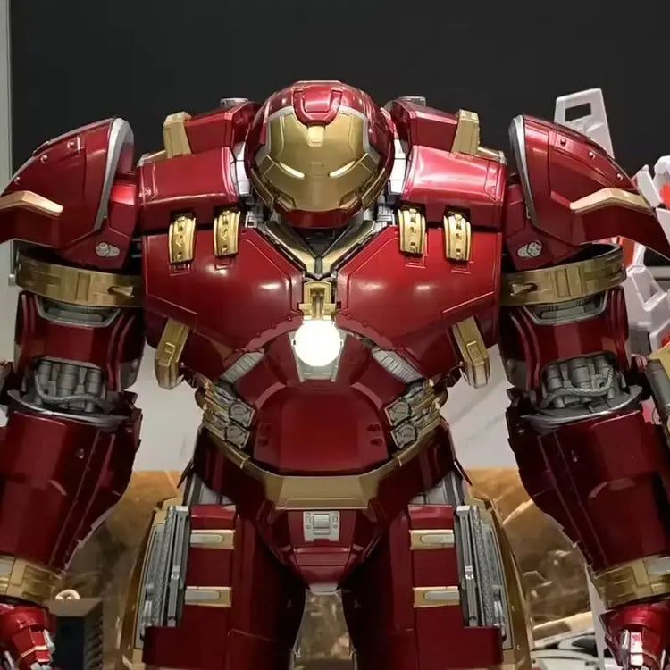Original Fondjoy Toys Marvel Legends Iron Man Action Figure Mark Hulkooster Hulkbuster Armor 1/7 Assembly Custom Model Toys Gift - HASHTAG