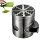 60MM 4 Layers Tobacco Grinder Zinc Alloy Manual Cigarette Tobacco Grinder Smoke Mill  Herbal Herb Spice Mill Grass Smoke Grinder - HASHTAG