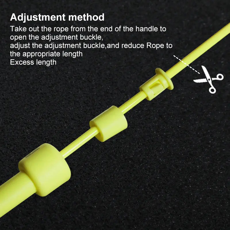 Corda per saltare leggera e regolabile per fitness e allenamenti all&