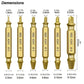 Damaged Screw Extractor Set HSS Drill Bit Stripped Broken Remover Small Easily Quickly Take Out Kit Easy Demolition Power Tools - HASHTAG