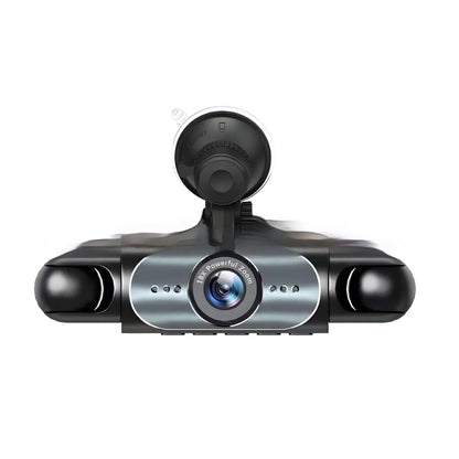 Four-lens Surveillance Dash Cam HD With Rearview Camera