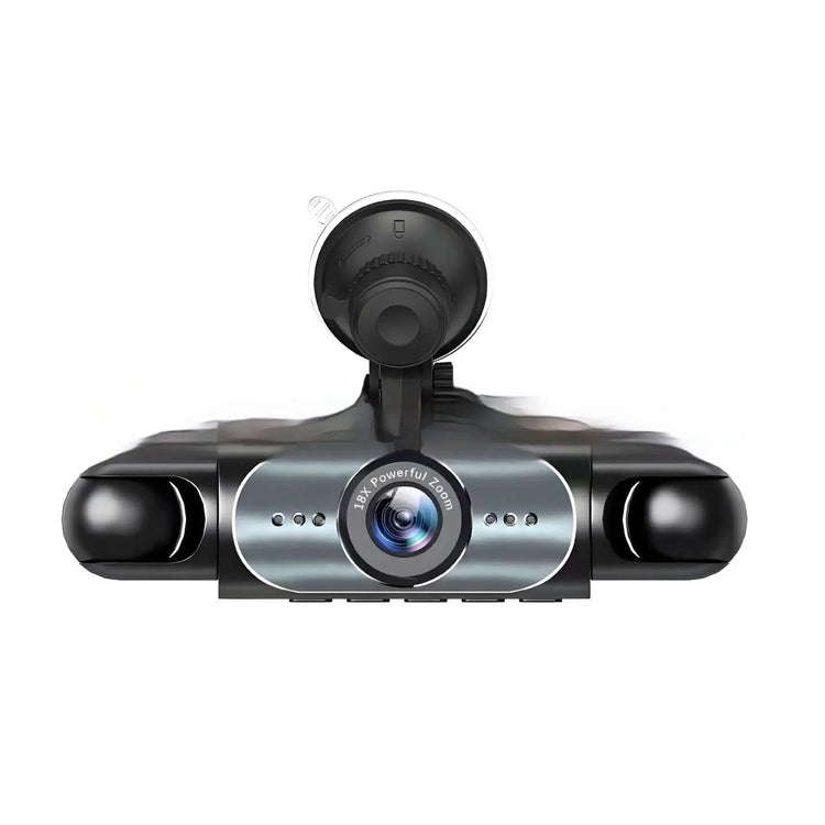 Four-lens Surveillance Dash Cam HD With Rearview Camera