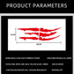 Motorcycle Car Sticker Universal Monster Claw Scratched Stripe Decal Marker Reflective Waterproof Moto Decoration Accessories