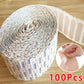 100Pcs Waterproof Breathable Cushion Adhesive Plaster Wound Hemostasis Sticker Band First Aid Medical Gauze 