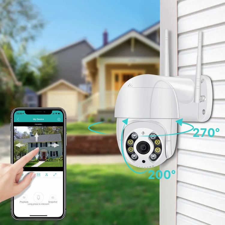 Telecamera di sorveglianza WiFi senza fili - My Hashtag Shop