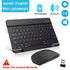 Mini Bluetooth Wireless Keyboard Mouse Set Rechargeable for Phone Tablet English Keyboards for Android Ios Windows XP Laptop PC