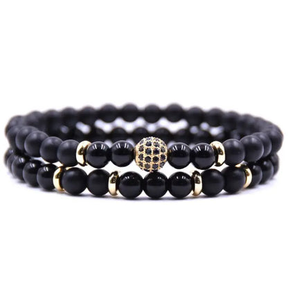 Natural Stone Bracelet Set Micro Zircon Bracelet AliExpress