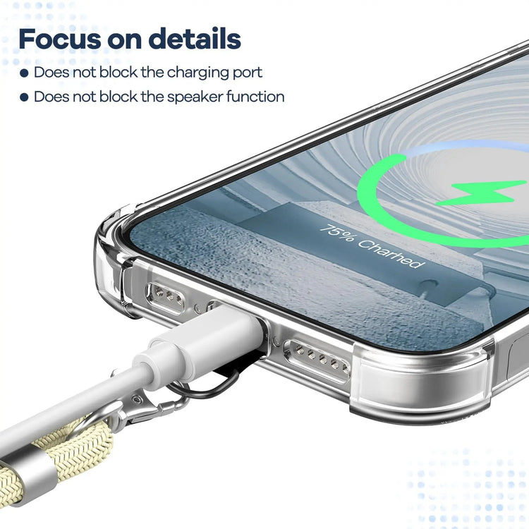 Cordino per cellulare*1, toppa universale*2, adatto a tutti gli smartphone - My Hashtag Shop